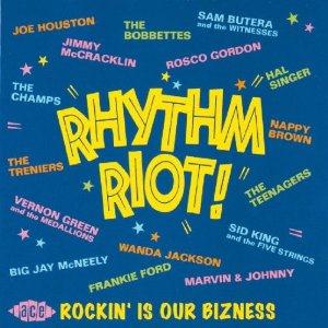 RHYTHM RIOT - VARIOUS ARTISTS - 50's Rhythm 'n' Blues CD, ACE