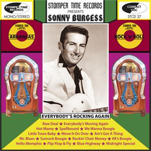 Everybody's Rockin Again - SONNY BURGESS - 50's Artists & Groups CD, STOMPERTIME