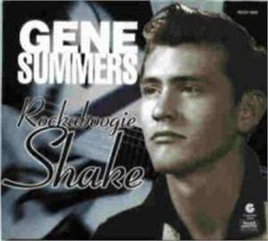 ROCKABILLY SHAKE - GENE SUMMERS - 50's Artists & Groups CD, ROLLERCOASTER