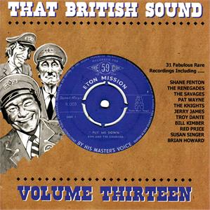 THAT BRITISH SOUND VOL13 - VARIOUS ARTISTS - BRITISH R'N'R CD, BLAKEY
