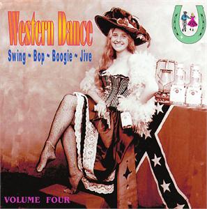 WESTERN DANCE VOL 4 - VARIOUS ARTISTS - 50's Rockabilly Comp CD, LUCKY