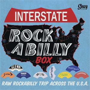 Interstate Rockabilly - Various Artists - Sleazy VINYL, SLEAZY