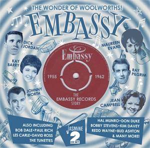 The Embassy Records Story, 1955-1962 - Various Artists - BRITISH R'N'R CD, JASMINE